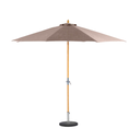 Tinaei Taupe Outdoor Umbrella 12ft with Base