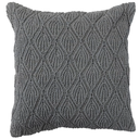 Diamond Pattern Woven Pillow 18in