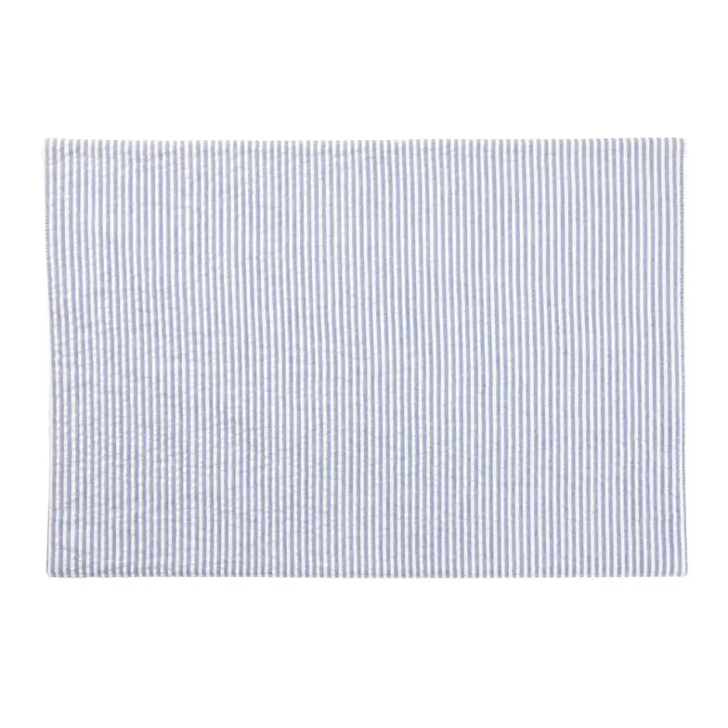 Seersucker Placemat Navy