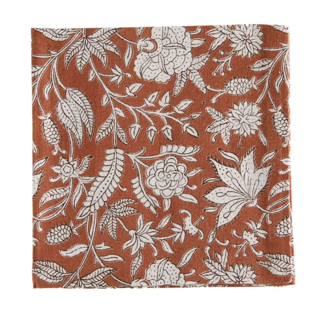 Spice Garden Floral Napkin