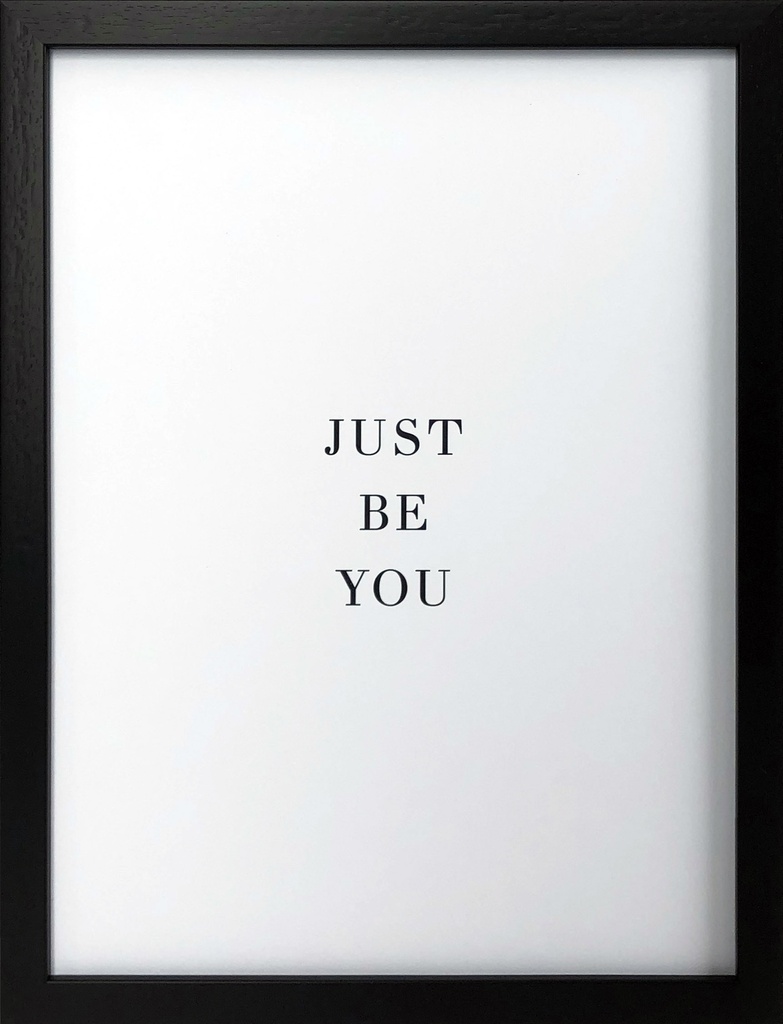 Be You Framed Print 14.6 x 19in