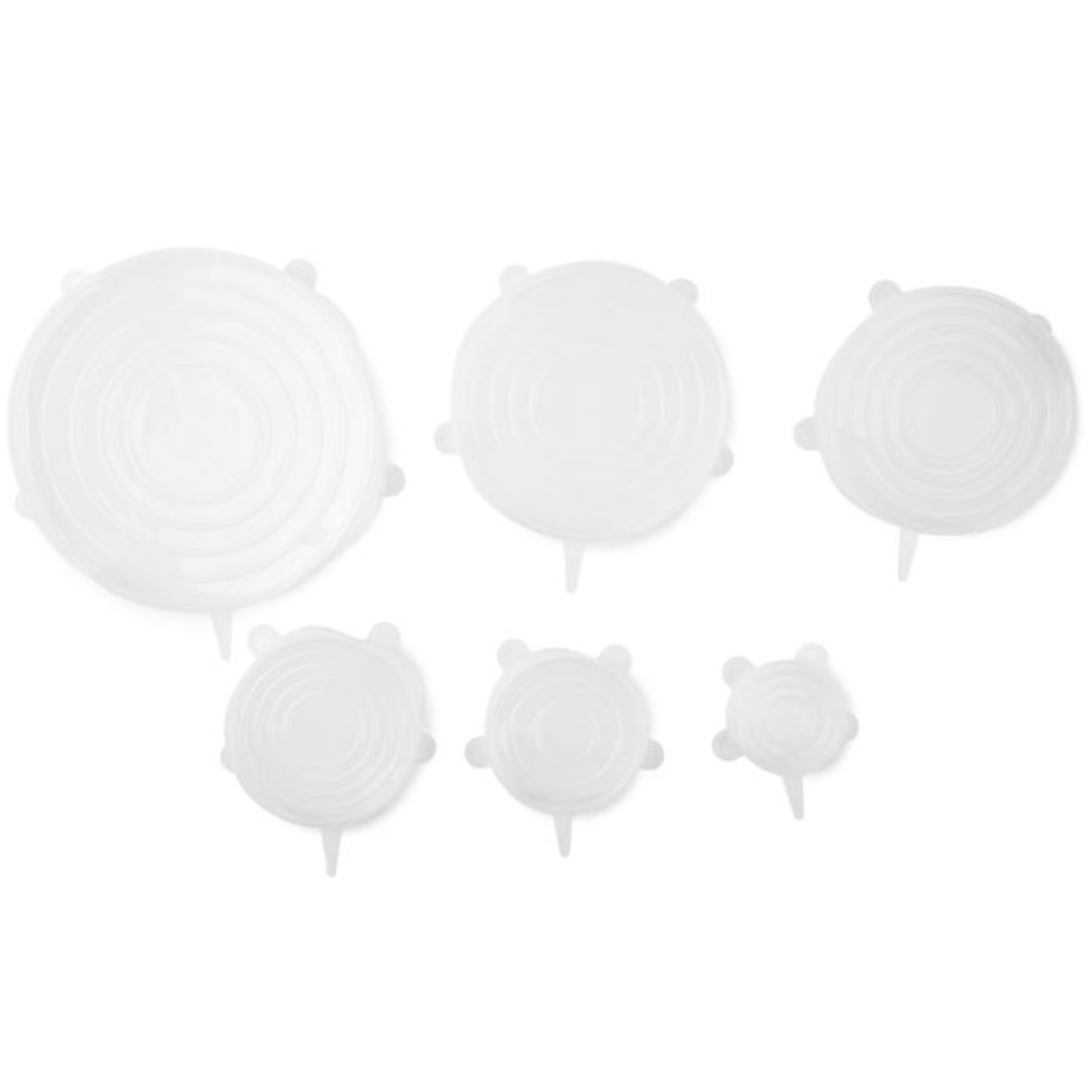 Core Home Reusable Round Silicone Stretch Lids 6pc