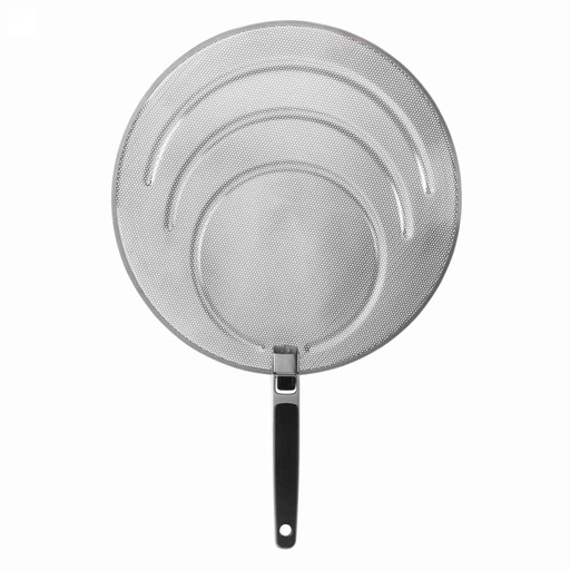 [141941-BB] OXO Stainless Steel Splatter Screen with Folding Handle