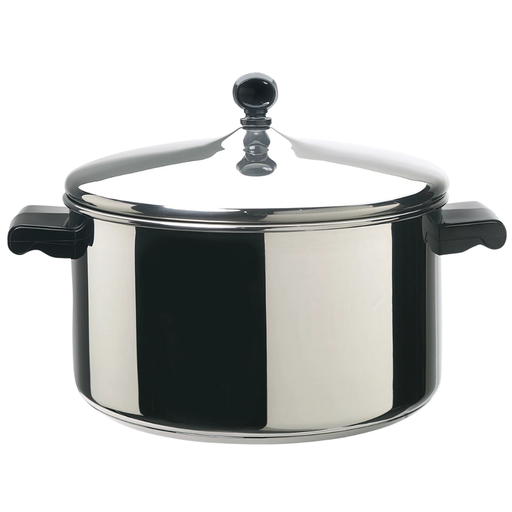 [169481-BB] Farberware Classic Stainless Steel Covered Saucepot 6QT