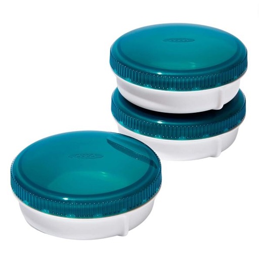[170032-BB] OXO Prep & Go Leakproof Condiment Keeper 3 pack