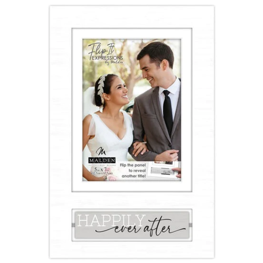 [171550-BB] Happily Ever After/Better Together Picture Frame 5x7