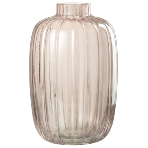 [171727-BB] Pink Lines Vase Medium