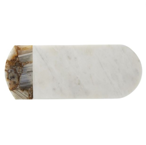 [159157-BB] Marble and Agate Large Cheese Board