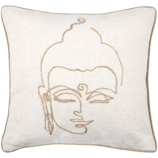 [172447-BB] Asana Pillow Naturel 16in