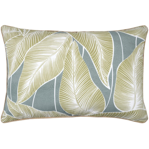 [172471-BB] Rocca Pillow Sage 16x24in