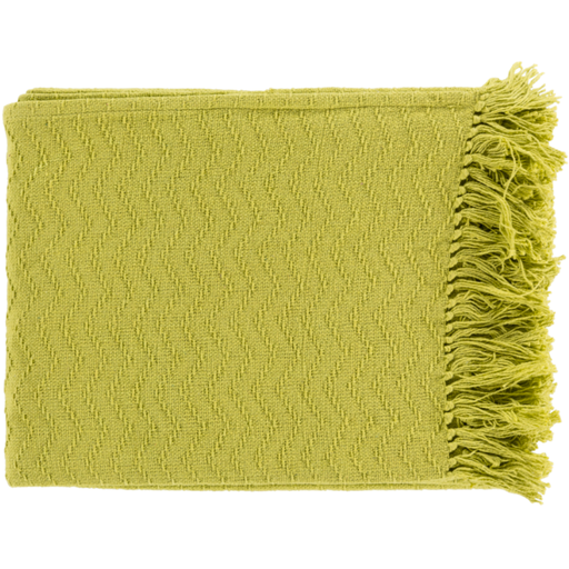 [172823-BB] Thelma Throw Chartreuse 50x60in