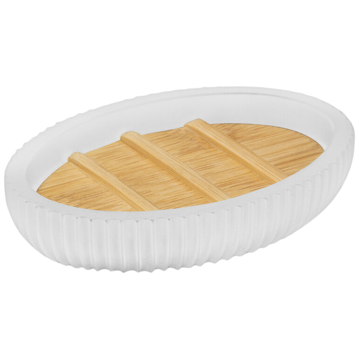 [173434-BB] Modern Soap Dish White