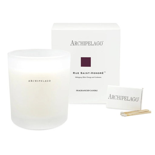 [173957-BB] Rue Saint Honore Boxed Candle 10OZ.