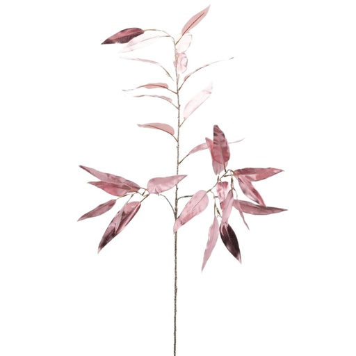 [174461-BB] Metallic Eucalyptus Spray Pink 48in