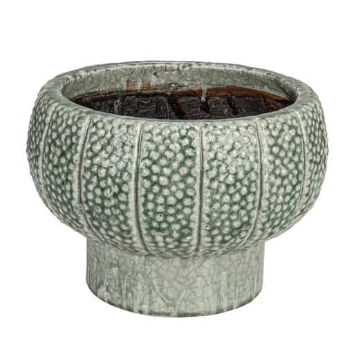 [174748-BB] Terracotta Footed Planter 10in