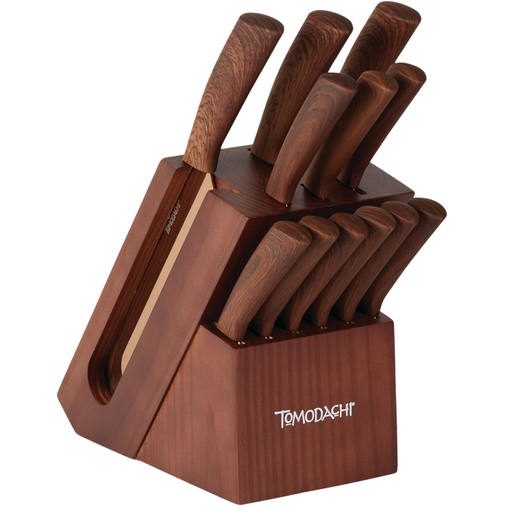 [174901-BB] Hampton Forge Raintree Copper 13-Pce Knife Block Set
