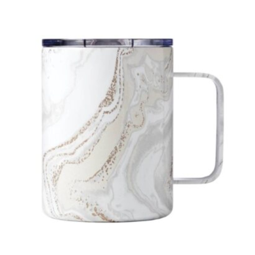 [174924-BB] Geo Coffee Mug 16oz White Set of 2