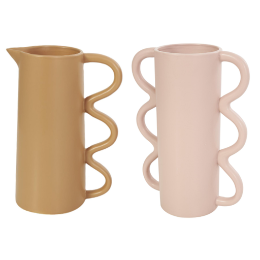 [175081-BB] Ceramic Glazed Vase 10in