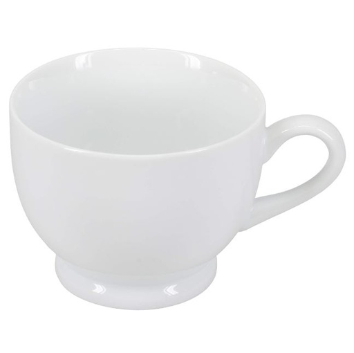 [157717-BB] White Cappuccino Mug 12 oz