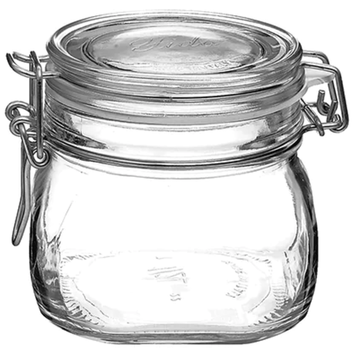 [107406-BB] Bormioli Fido Jar 0.5L
