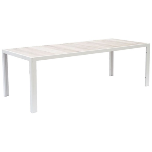 [166707-BB] Cali Dining Table White