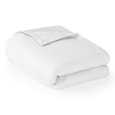 [117002-BB] Liquid Cotton Blanket Twin White