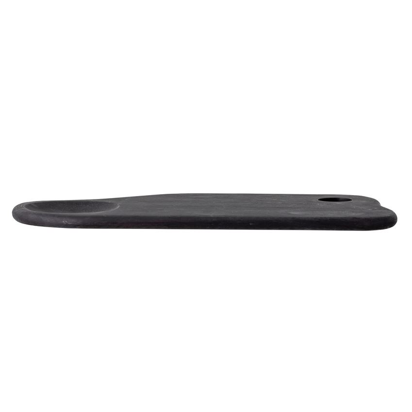 Black Acacia Wood Board With Dip