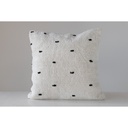 Tufted Dot Pillow 24in
