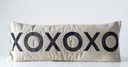 XOXO Lumbar Pillow 36x14in