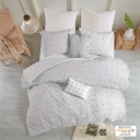 Brooklyn King Comforter Set Grey