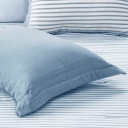 Hayden Queen Reversible Comforter Set Blue