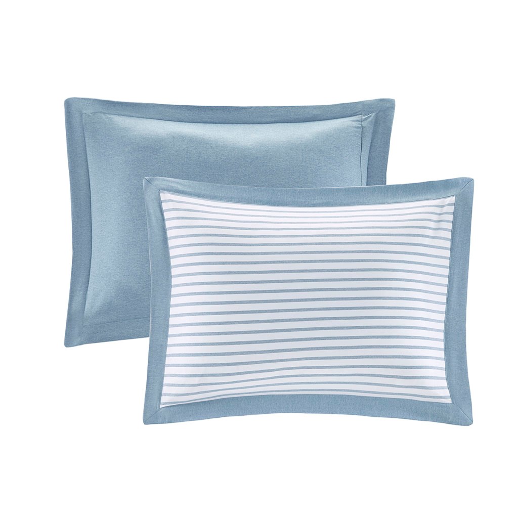 Hayden King Reversible Comforter Set Blue