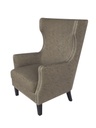 Roma Wingback Chair Grey