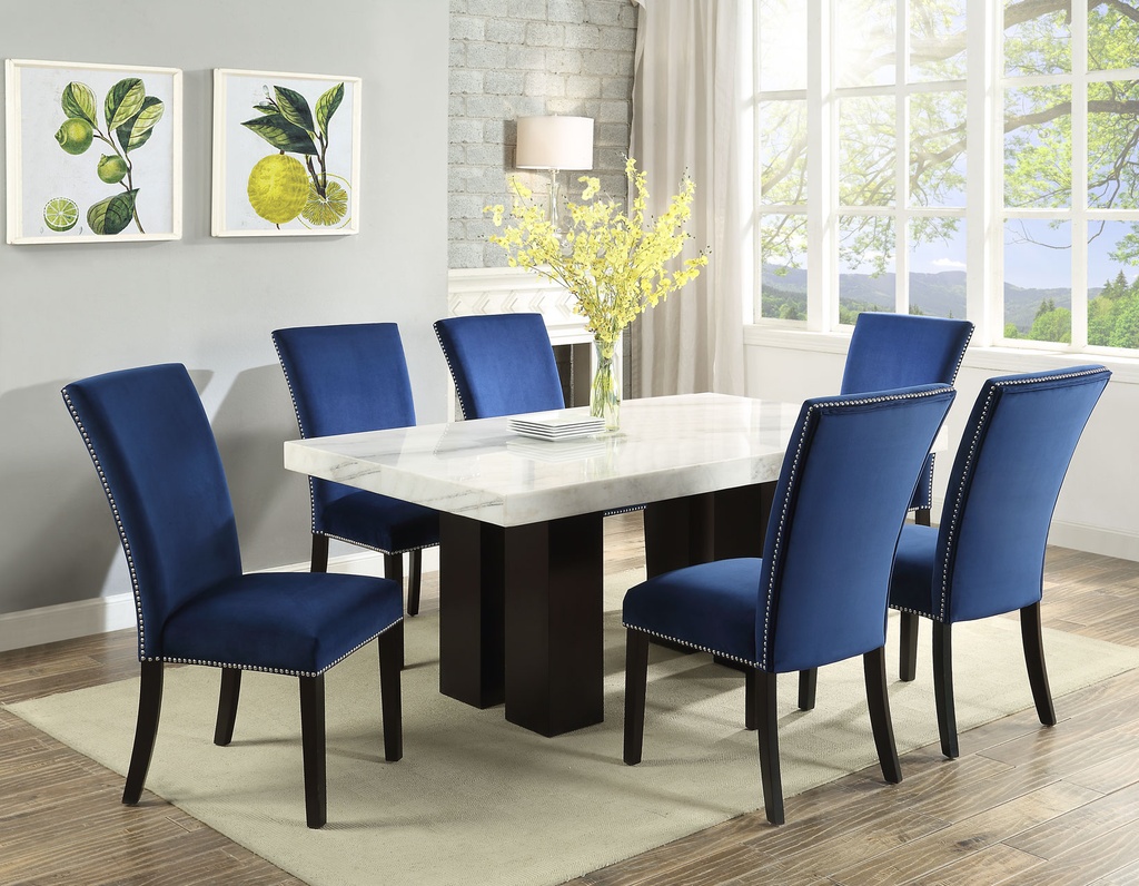 Camila Counter Chair Blue