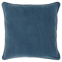 Rein Nightfall Blue Pillow 22x22in