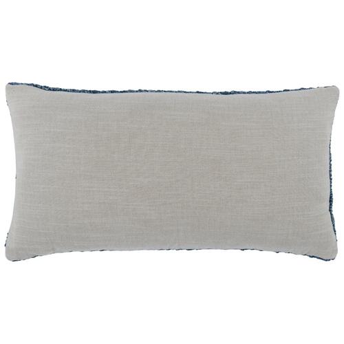 Rina Blue Pillow 14x26in 