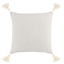 Giada Black/Ivory Pillow 18x18in