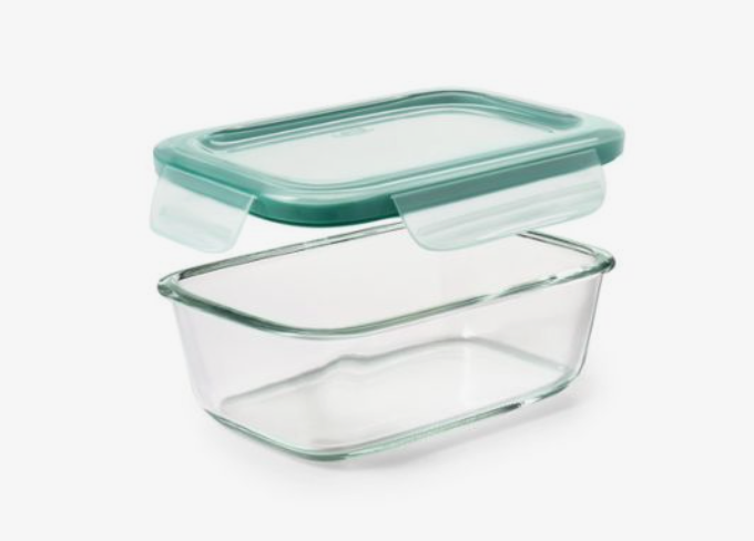 OXO Good Grips 3.5 Cup Smart Seal Glass Rectangular Container