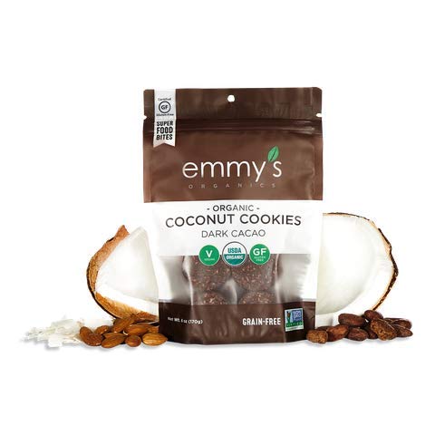 Emmy's Organic Dark Cacao Coconut Cookies 6oz