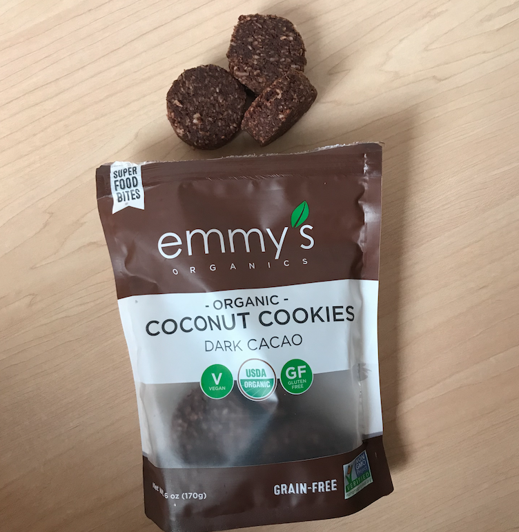 Emmy's Organic Dark Cacao Coconut Cookies 6oz