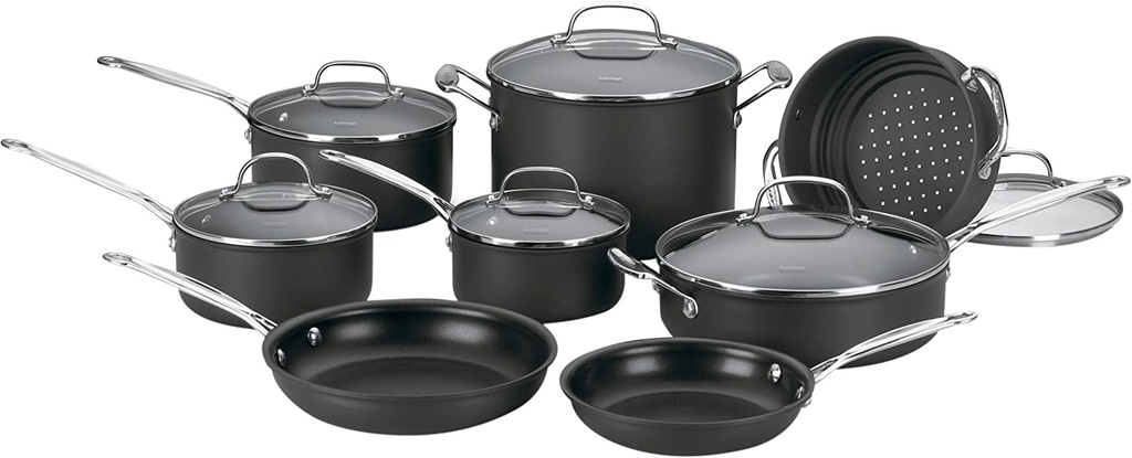 Cuisinart Chef's Classic Hard Anodized 14pc Set