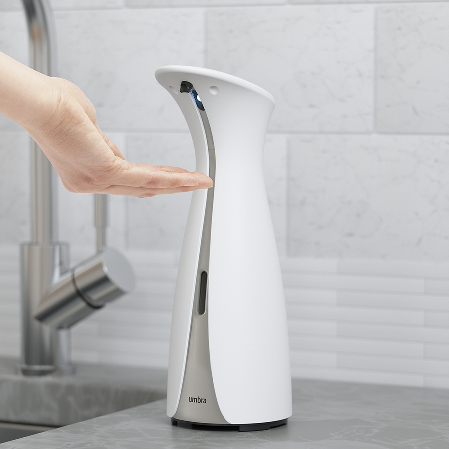 Otto Sensor Soap Pump White/ Grey 8.5oz