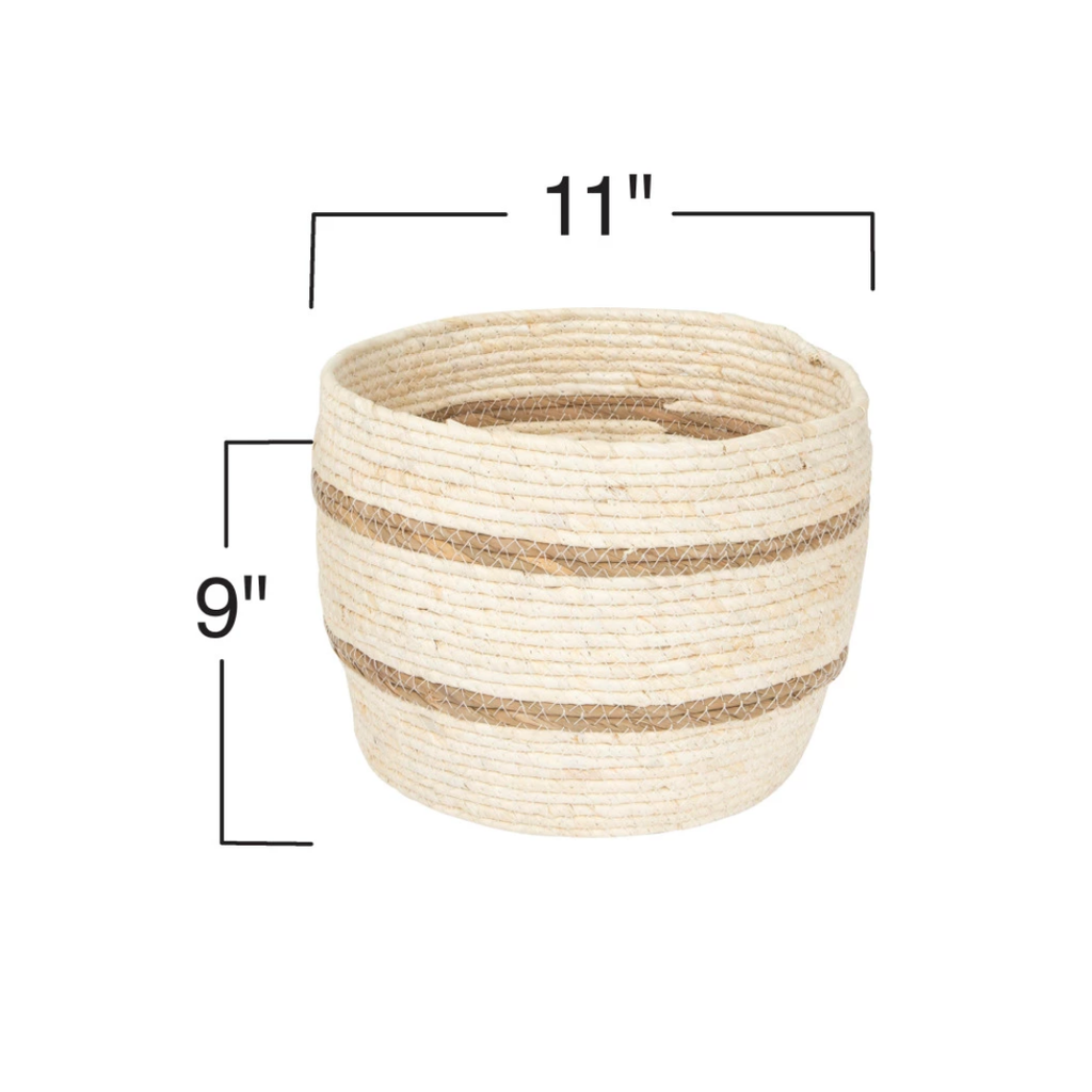 Striped Maize Baskets Medium