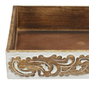 Decorative Wood Tray 18in