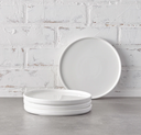 Essentials White Rim Side Plate