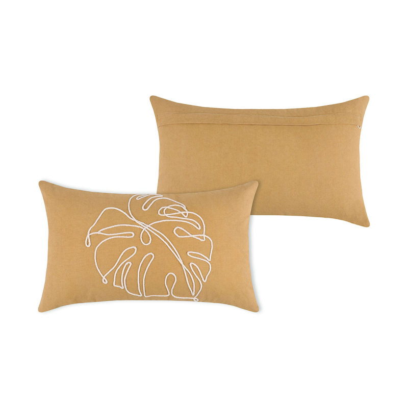 Iguapo Mustard Bolster Pillow