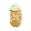 Yellow Leaf Vase 14in