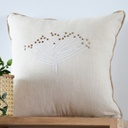Achillea Embroidered Pillow 16in