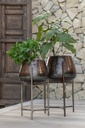 Iron Planter with Stand 18in