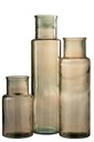 Light Brown Cylinder Vase 22in
